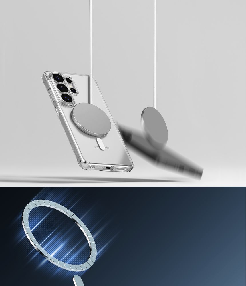 Ringke Ringke Samsung Galaxy S26 Ultra Skal MagSafe Fusion Transparent