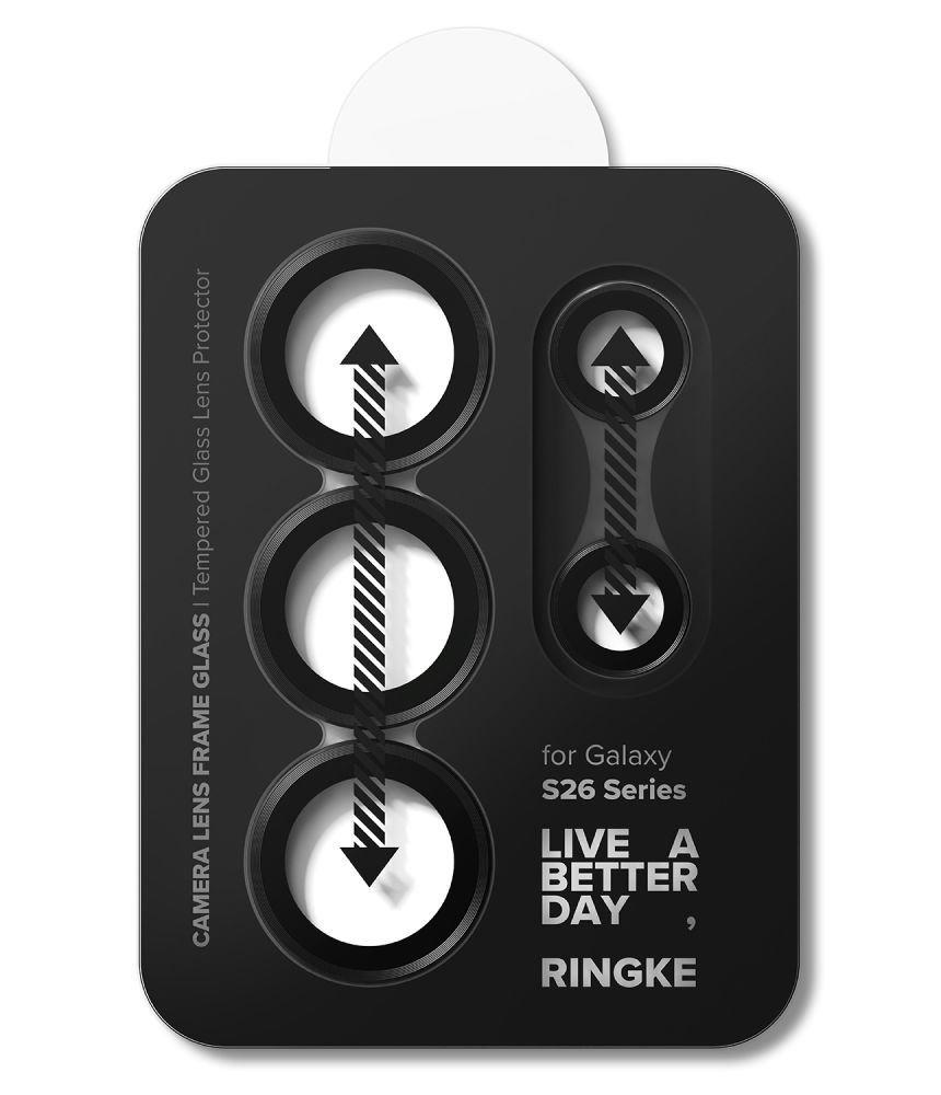 Ringke Ringke Galaxy S26 Ultra 2-PACK Linsskydd Härdat Glas Svart