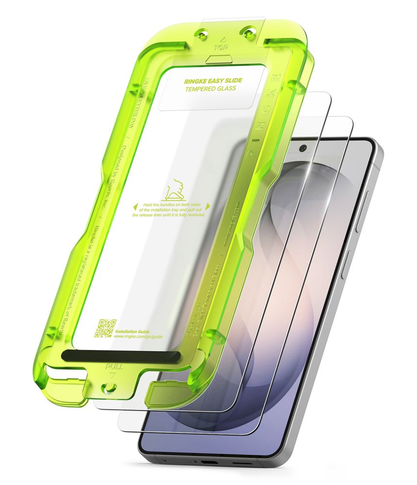 Ringke Ringke Galaxy S26 Plus 2-PACK Easy Slide Skärmskydd Härdat Glas