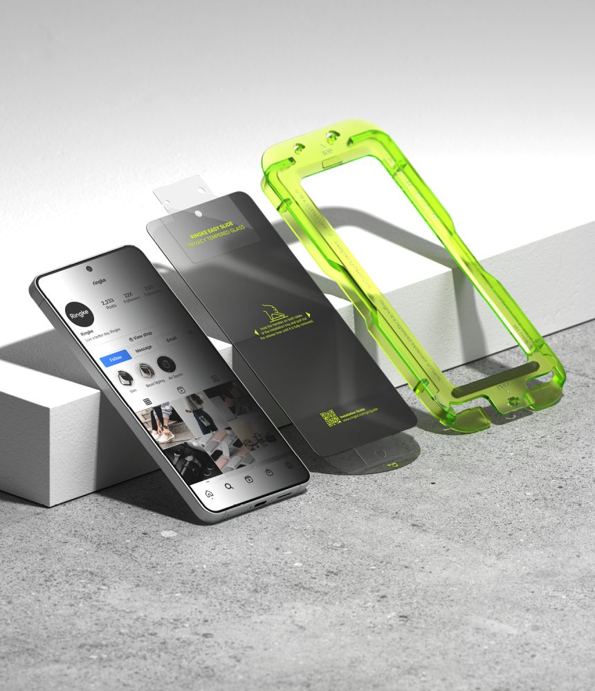 Ringke Ringke Galaxy S26 Plus 2-PACK Easy Slide Skärmskydd Härdat Glas