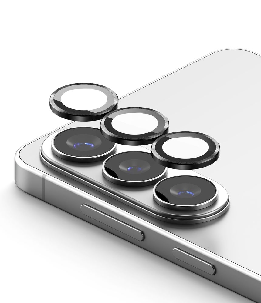 Ringke Ringke Galaxy S26/S26 Plus 2-PACK Linsskydd Härdat Glas Svart