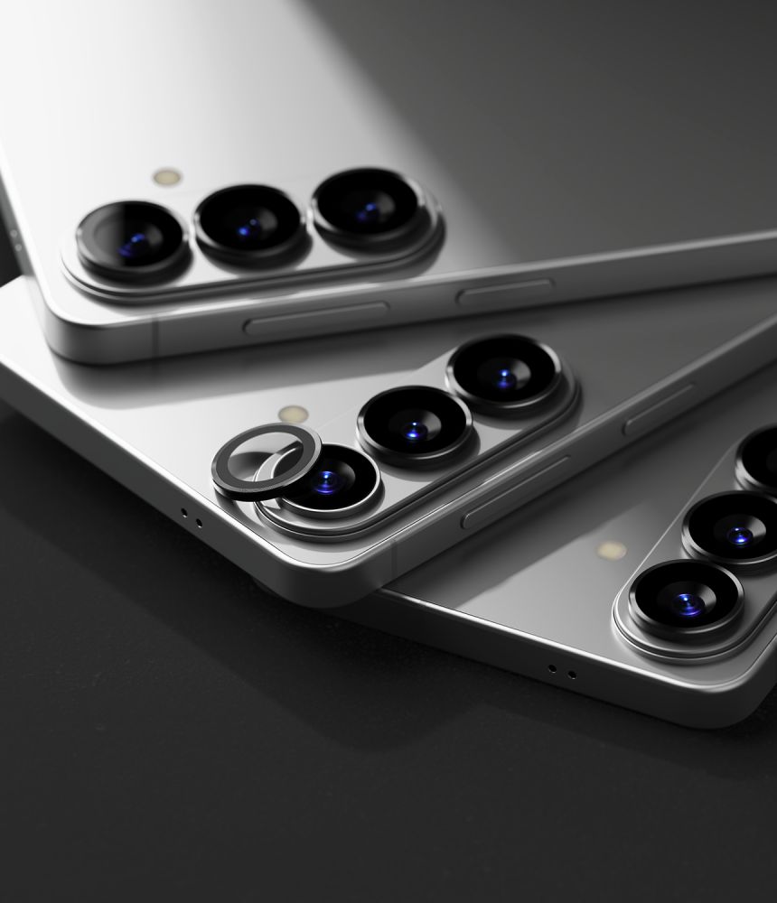 Ringke Ringke Galaxy S26/S26 Plus 2-PACK Linsskydd Härdat Glas Svart