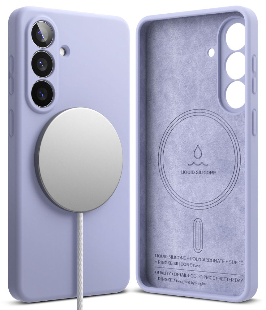 Ringke Ringke Samsung Galaxy S26 Skal MagSafe Silicone Lavender