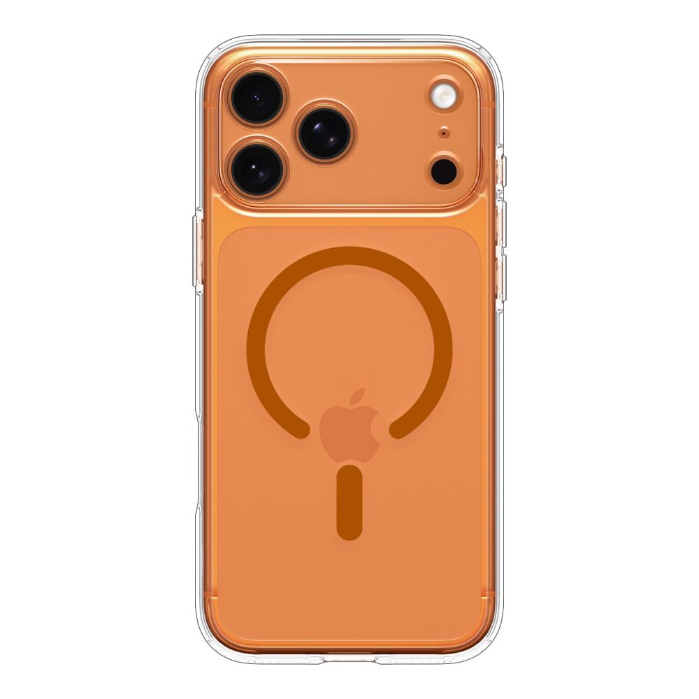 Spigen Spigen iPhone 17 Pro Max Skal MagSafe Ultra Hybrid Transparent/Orange