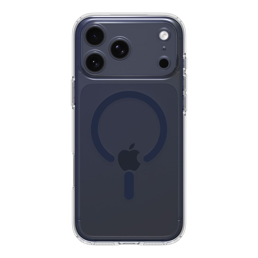 Spigen Spigen iPhone 17 Pro Skal MagSafe Ultra Hybrid Clear / Deep Blue