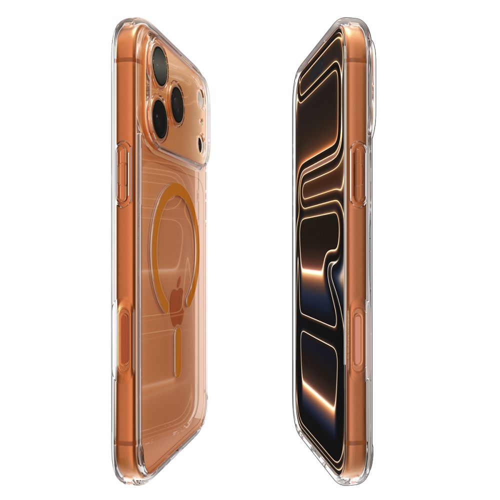 Spigen Spigen iPhone 17 Pro Skal MagSafe Ultra Hybrid Transparent / Orange