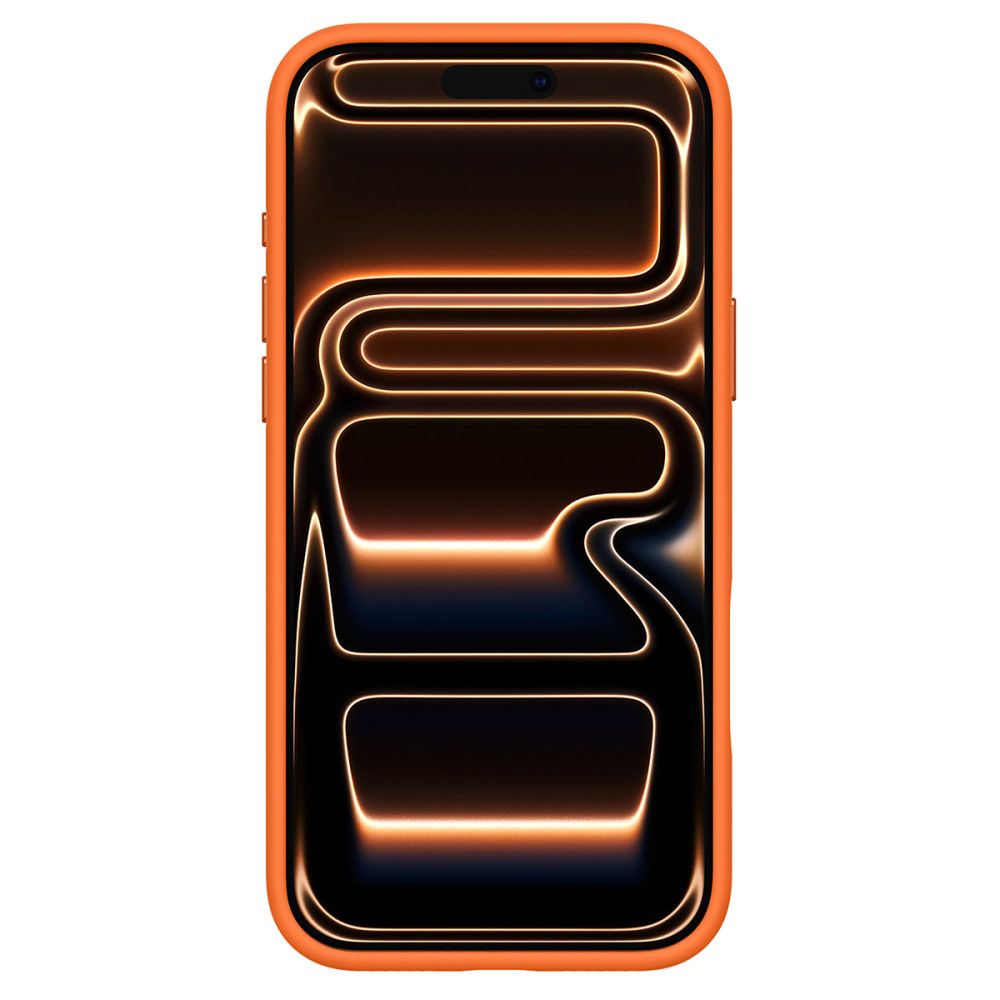 Spigen Spigen iPhone 17 Pro Max Skal MagSafe Silicone Fit Cosmic Orange