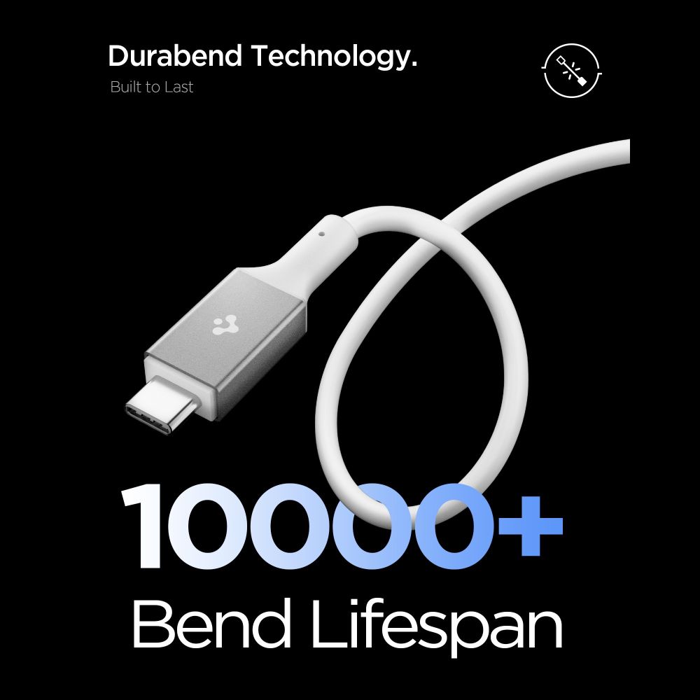 Spigen Spigen 1.2m 240W USB-C - USB-C Kabel Essential Vit
