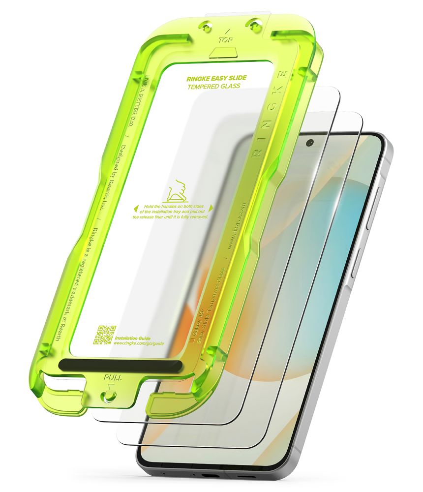 Ringke Ringke Galaxy A57 5G 2-PACK Easy Slide Skärmskydd Härdat Glas