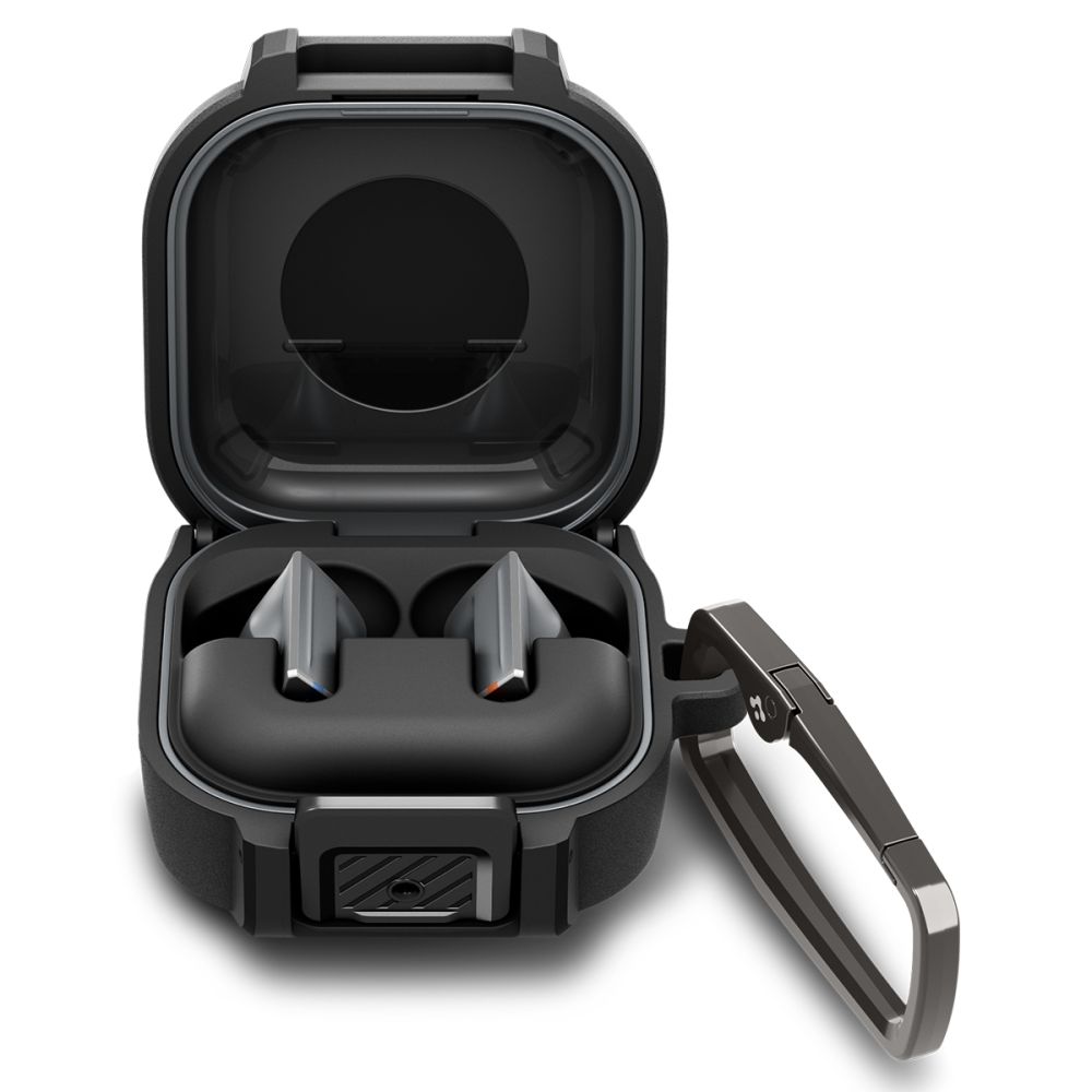 Spigen Spigen Galaxy Buds 4 / 4 Pro Skal LockFit Matt Svart
