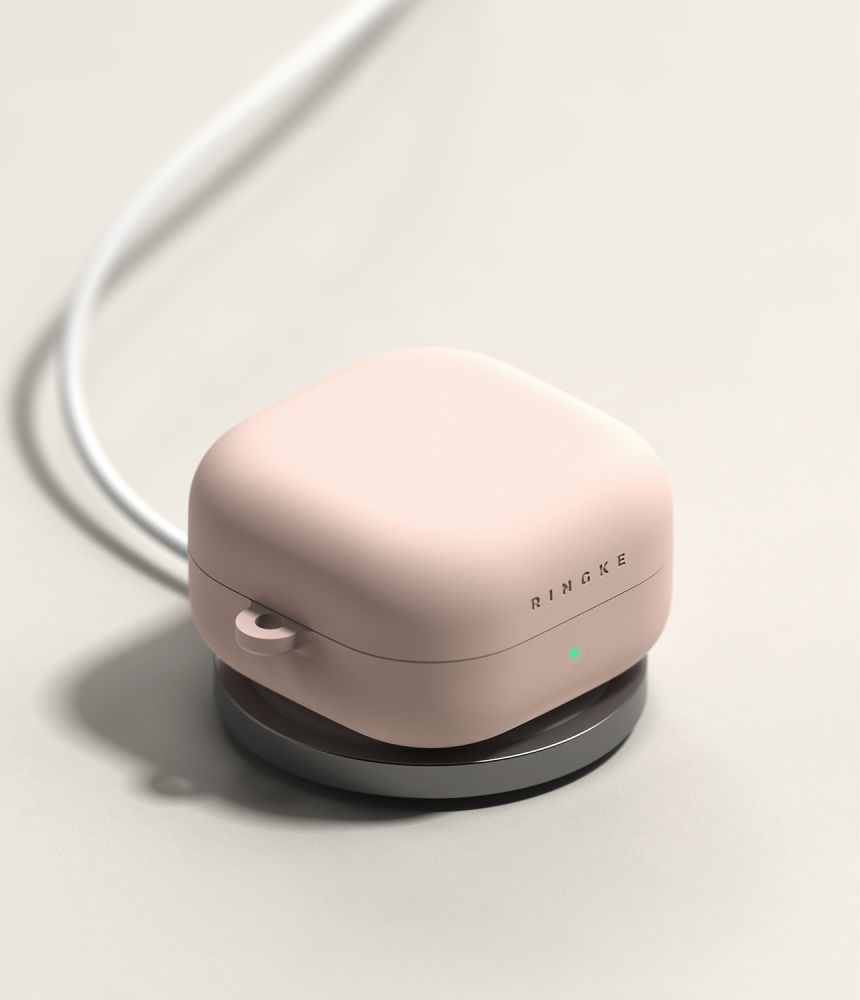 Ringke Ringke Galaxy Buds 4 / 4 Pro Skal Silikon Pink Sand
