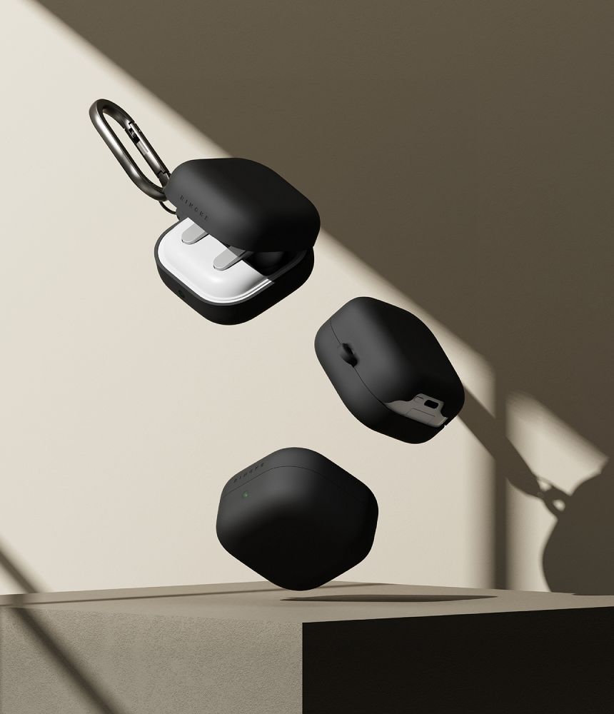 Ringke Ringke Galaxy Buds 4 / 4 Pro Skal Silikon Svart