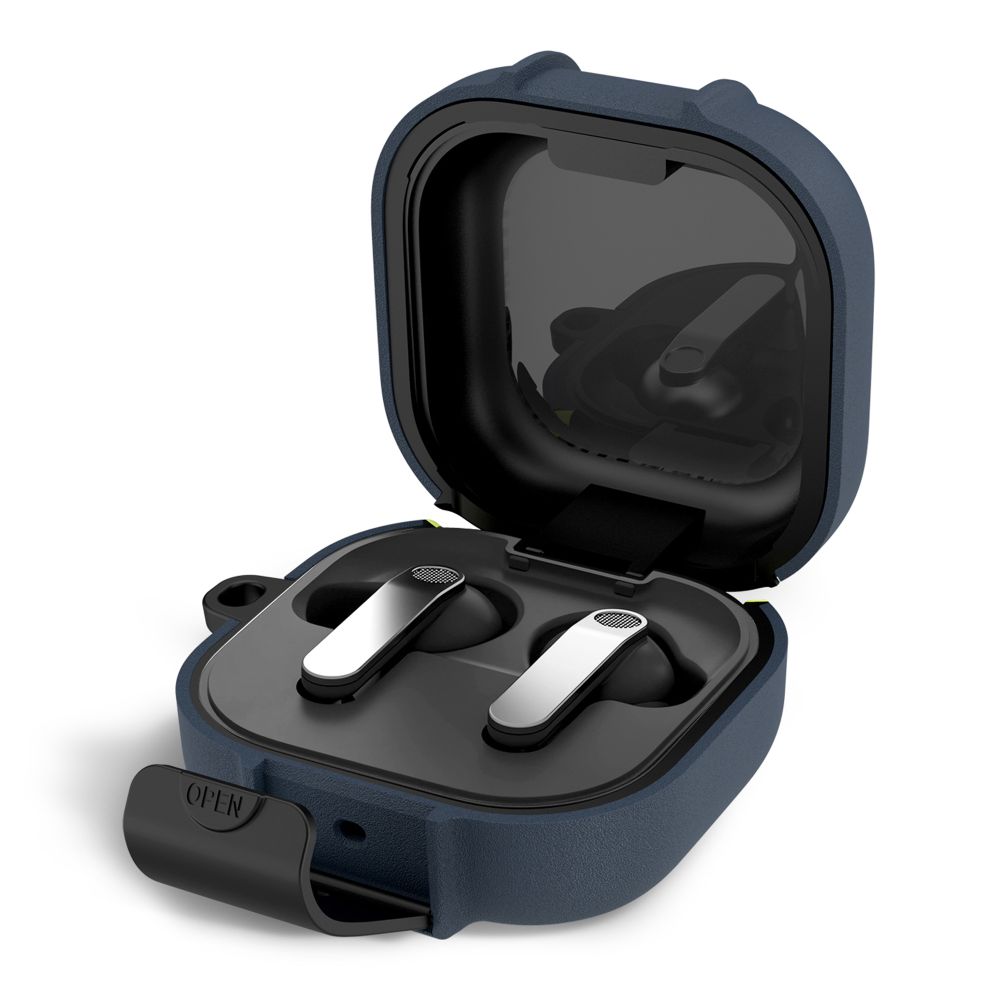 Tech-Protect Tech-Protect Galaxy Buds 4 / 4 Pro Skal Slim Hook Fluffy Blue