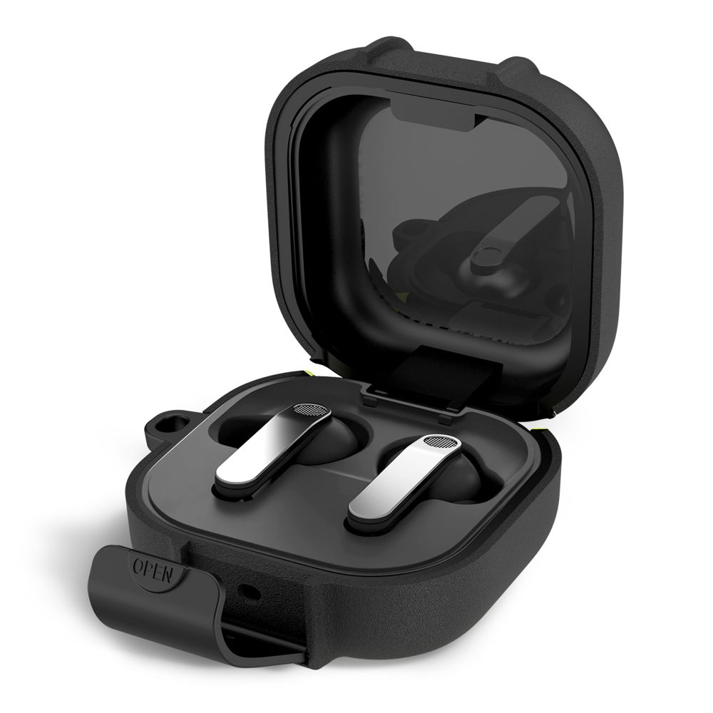 Tech-Protect Tech-Protect Galaxy Buds 4 / 4 Pro Skal Slim Hook Svart
