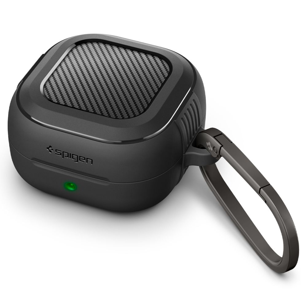 Spigen Spigen Galaxy Buds 4 / 4 Pro Skal Rugged Armor Matt Svart