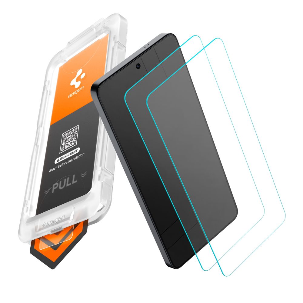 Spigen Spigen Galaxy S26 2-PACK Skärmskydd GLAS.tR 
