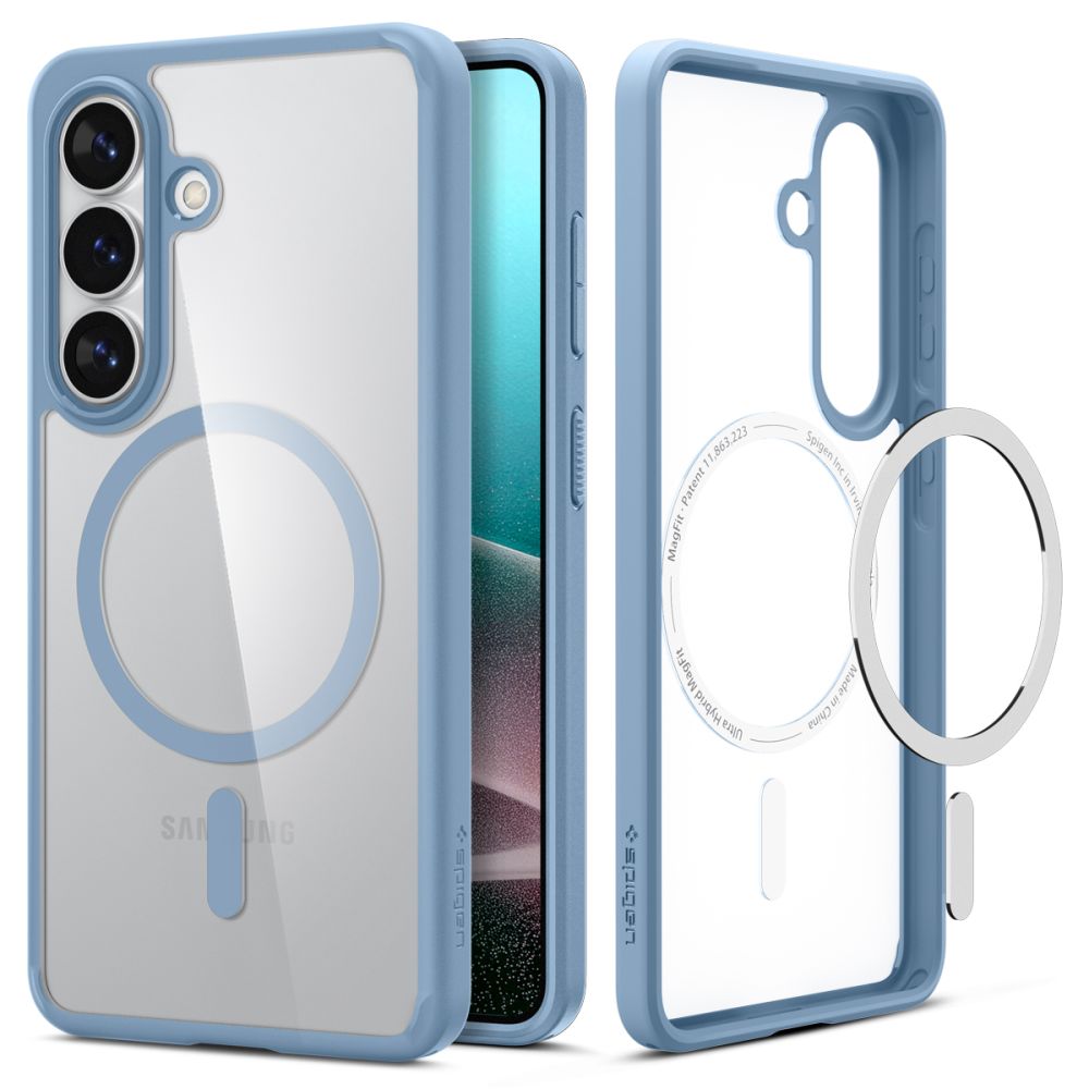 Spigen Spigen Galaxy S26 Skal MagSafe Ultra Hybrid Light Blue