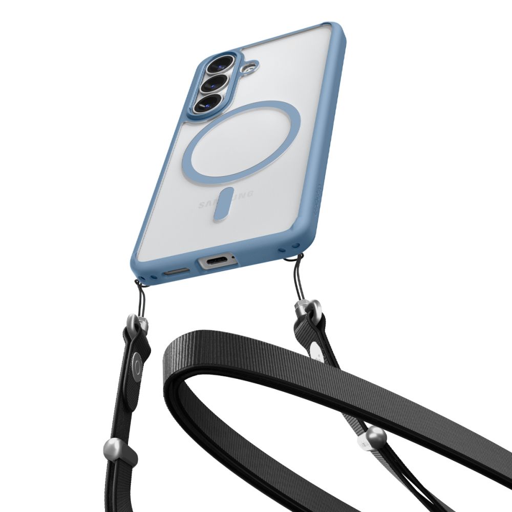 Spigen Spigen Galaxy S26 Skal MagSafe Ultra Hybrid Light Blue