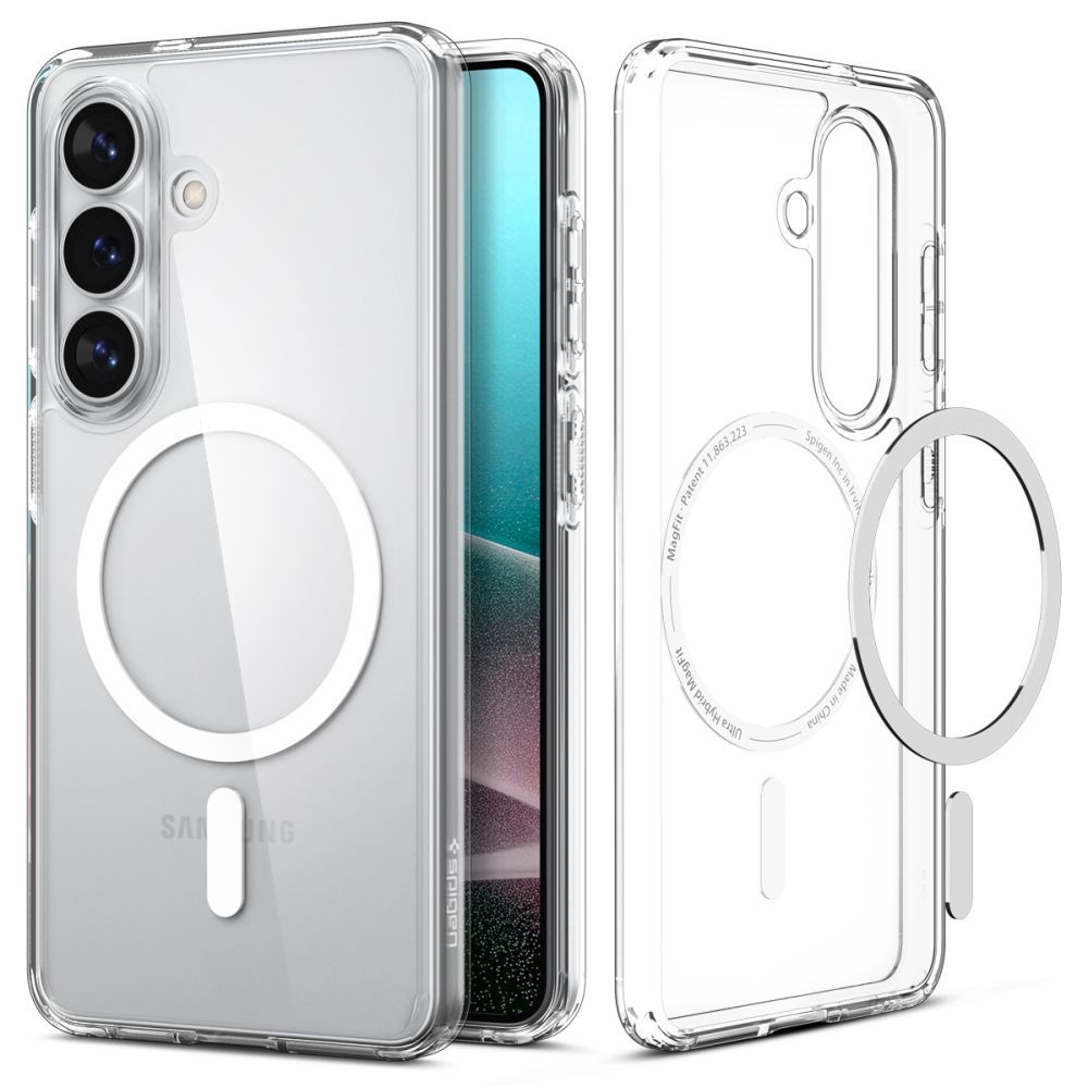Spigen Spigen Galaxy S26 Skal MagSafe Ultra Hybrid Transparent / Vit