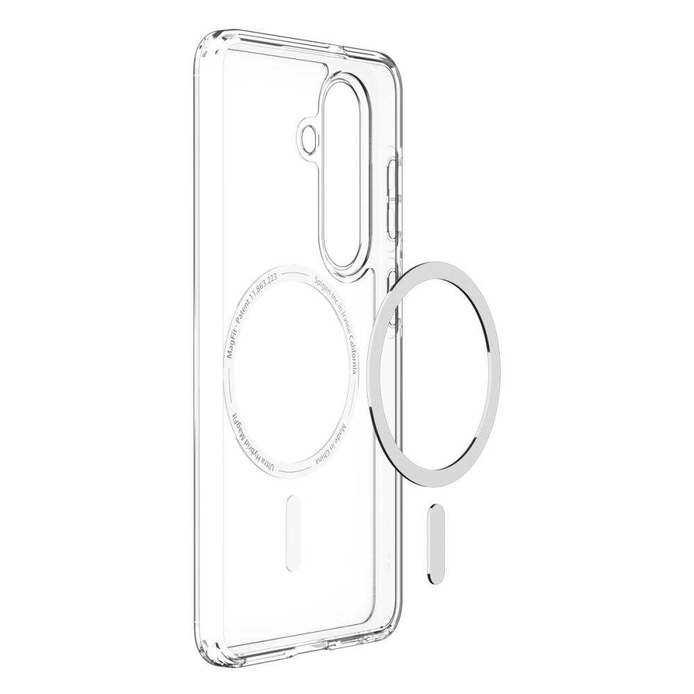 Spigen Spigen Galaxy S26 Skal MagSafe Ultra Hybrid Transparent / Vit