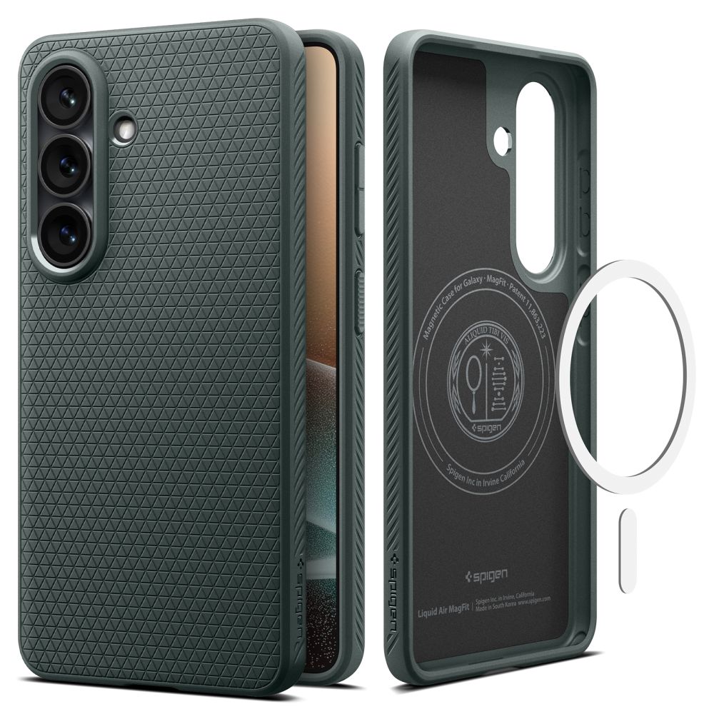 Spigen Spigen Galaxy S26 Plus Skal MagSafe Liquid Air Abyss Green