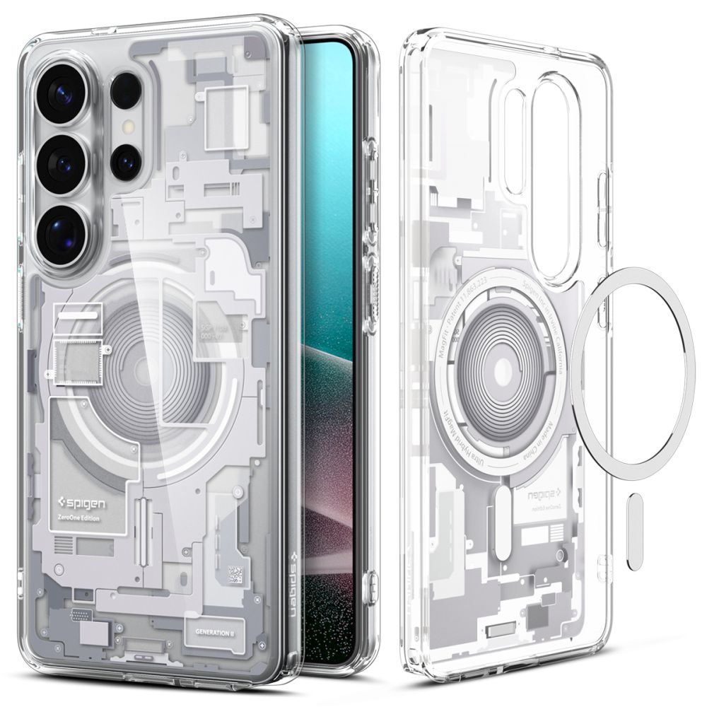 Spigen Spigen Galaxy S26 Ultra Skal MagSafe Ultra Hybrid Zero One Vit