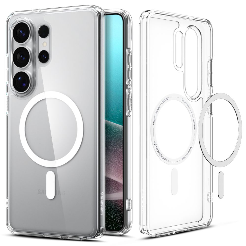Spigen Spigen Galaxy S26 Ultra Skal MagSafe Ultra Hybrid Transparent/Vit