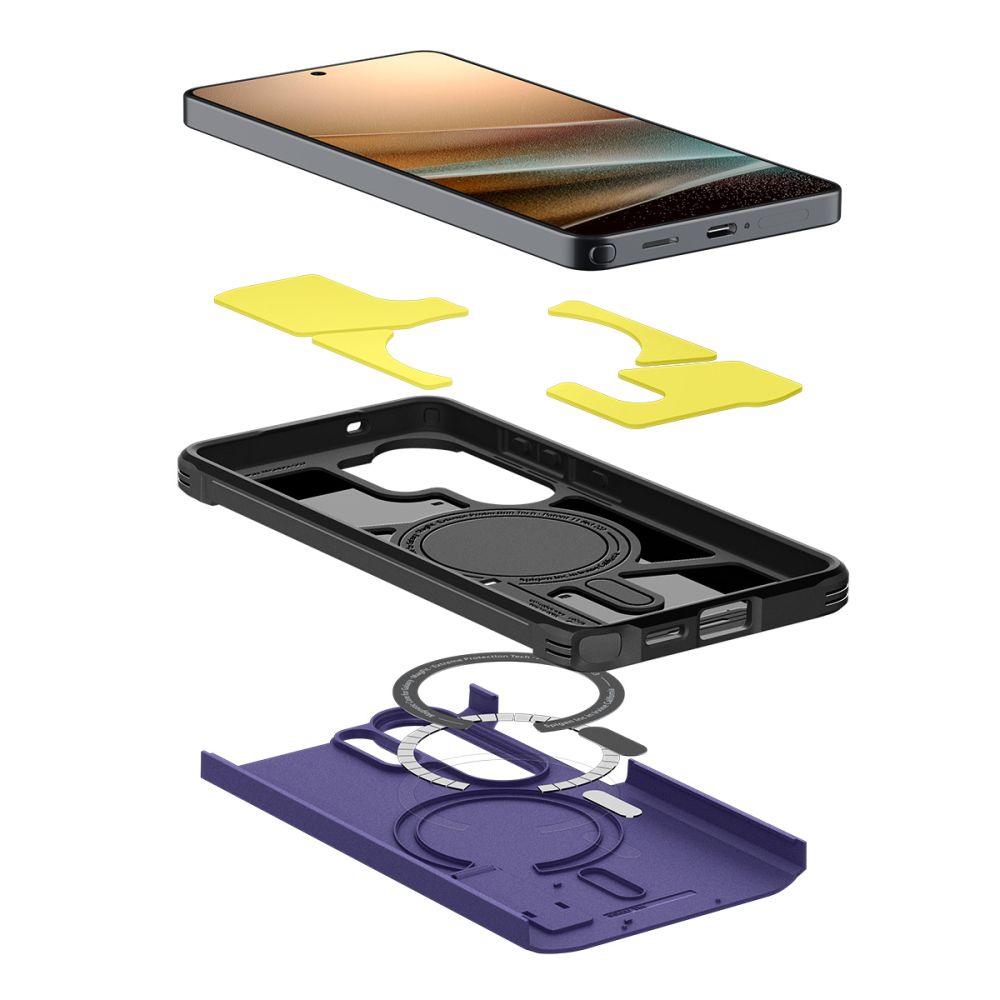 Spigen Spigen Galaxy S26 Ultra Skal MagSafe Tough Armor Ash Violet