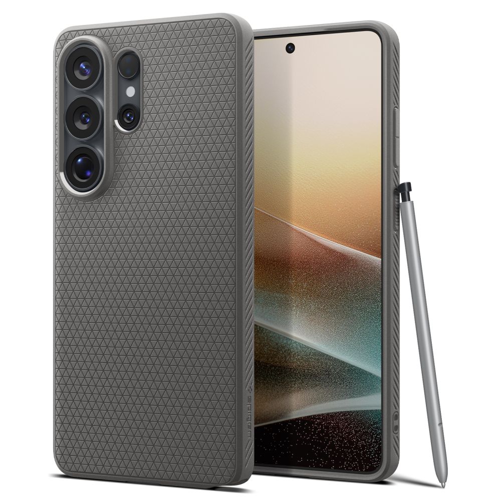 Spigen Spigen Samsung Galaxy S26 Ultra Skal Liquid Air Marble Grey