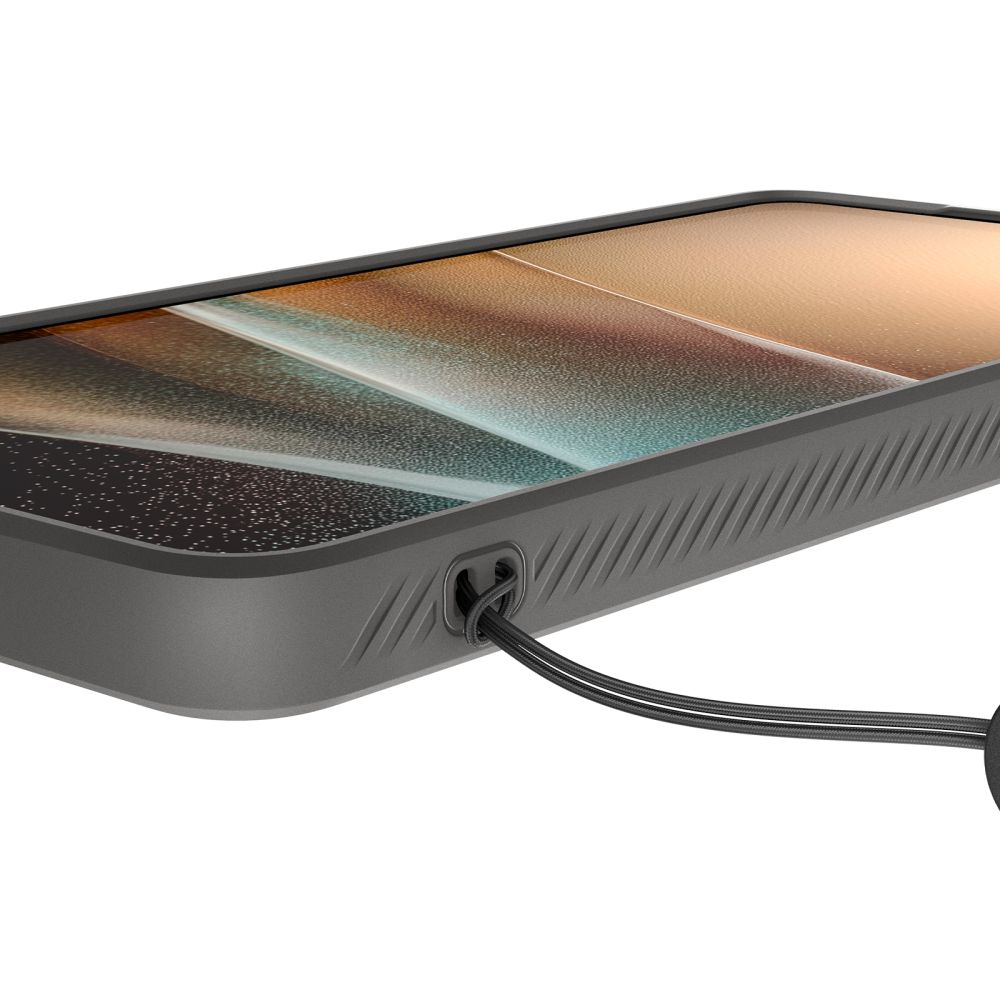 Spigen Spigen Samsung Galaxy S26 Ultra Skal Liquid Air Marble Grey