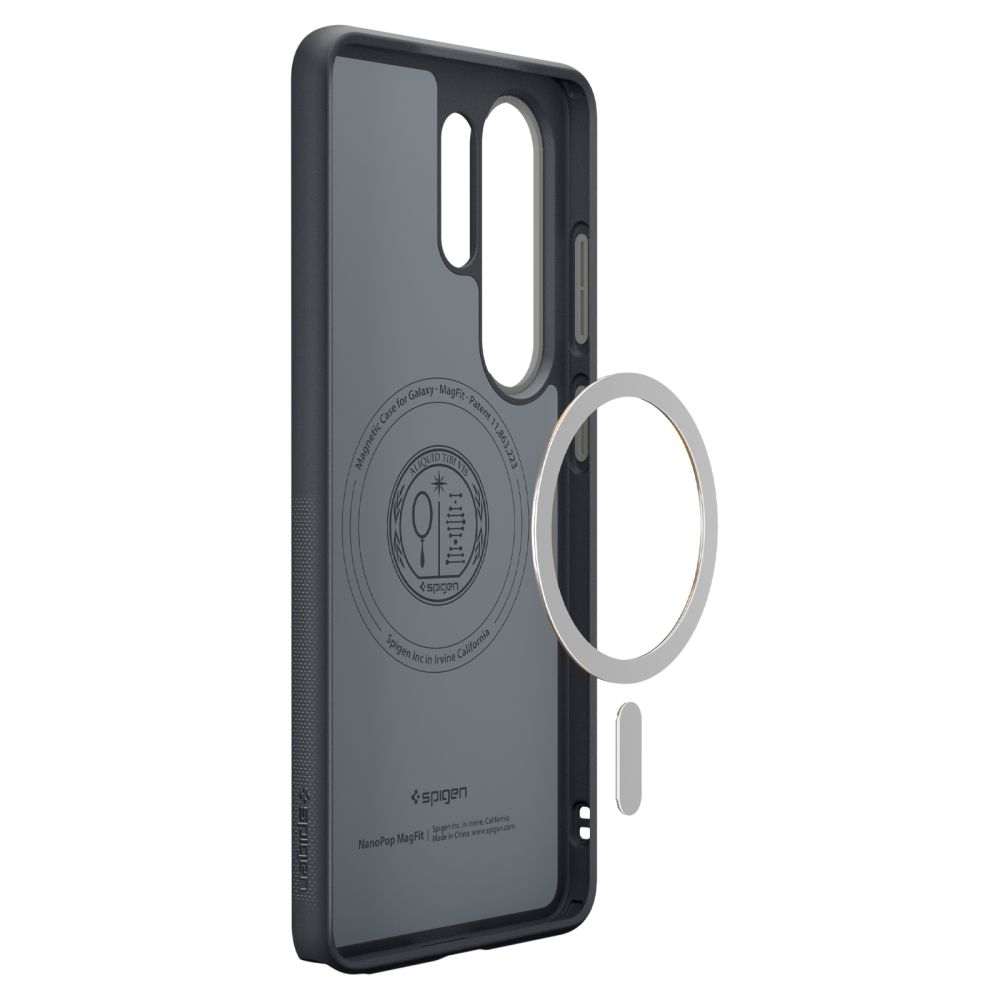 Spigen Spigen Galaxy S26 Ultra Skal MagSafe Nano Pop Black Sesame