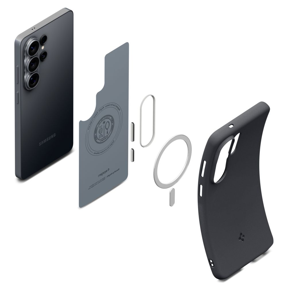 Spigen Spigen Galaxy S26 Ultra Skal MagSafe Nano Pop Black Sesame