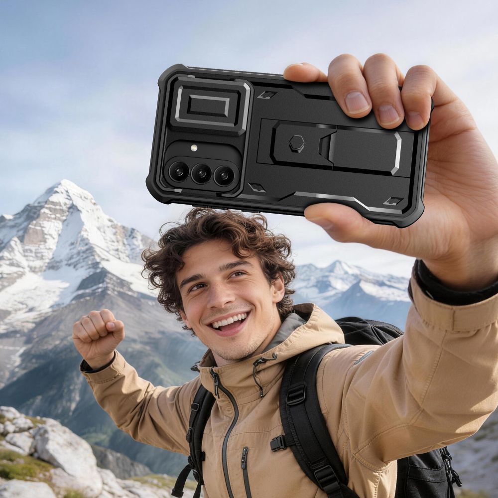 Tech-Protect Tech-Protect Galaxy A37 / A36 2-SET Skal Kevlar Cam+ Svart