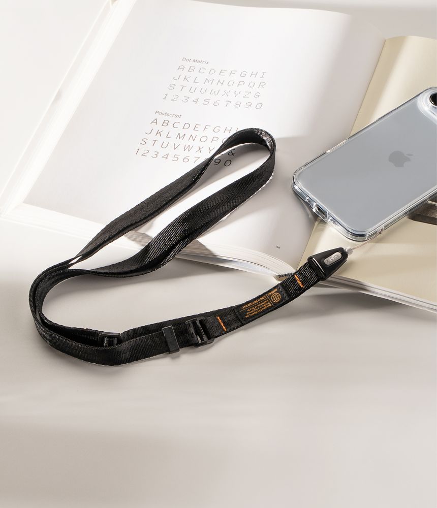 Ringke Ringke Mobilsnöre Lanyard Strap CrossBody Svart