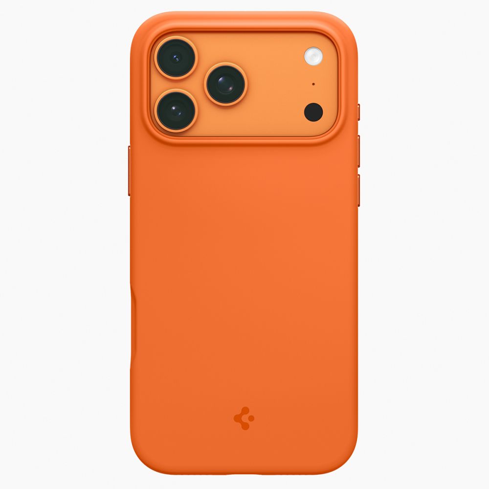 Spigen Spigen iPhone 17 Pro Skal MagSafe Silicone Fit Cosmic Orange