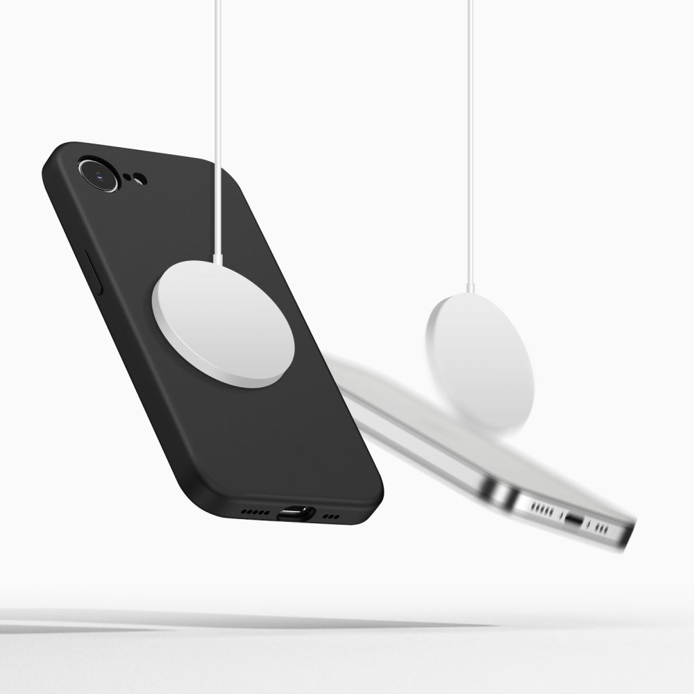 Tech-Protect Tech-Protect iPhone 17e / 16e Skal MagSafe Silicone Svart