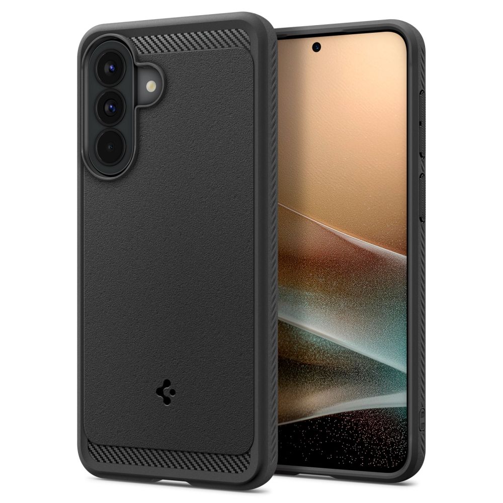 Spigen Spigen Samsung Galaxy A57 5G Skal Rugged Armor Matt Svart