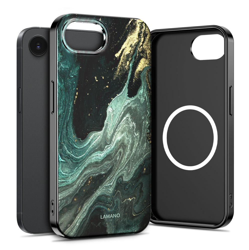Tech-Protect Tech-Protect iPhone 17e / 16e Skal MagSafe Lamano Verde Aura