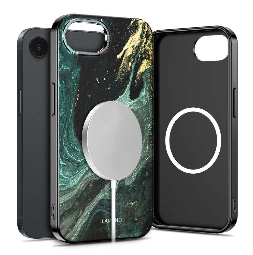 Tech-Protect Tech-Protect iPhone 17e / 16e Skal MagSafe Lamano Verde Aura