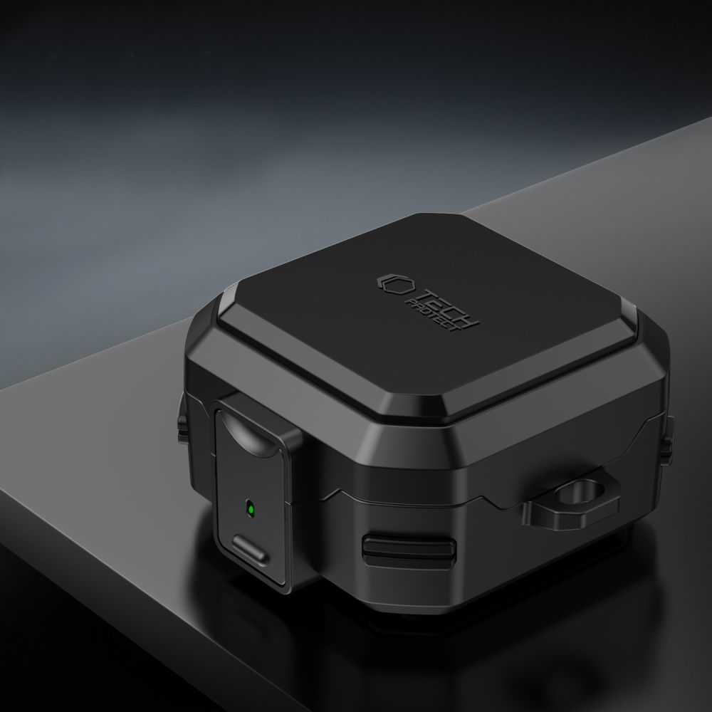Tech-Protect Tech-Protect Galaxy Buds 4 / 4 Pro Skal MagSafe Carbonox Svart