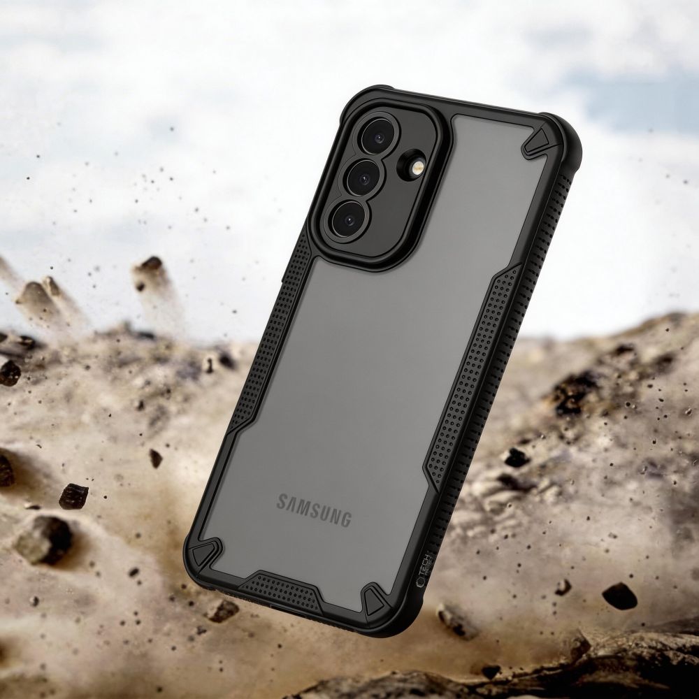 Tech-Protect Tech-Protect Samsung Galaxy A37 5G Skal Rugged Shield Matt Svart