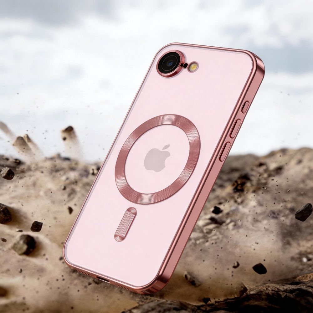 Tech-Protect Tech-Protect iPhone 17e / 16e Skal MagSafe MagFlex Roséguld