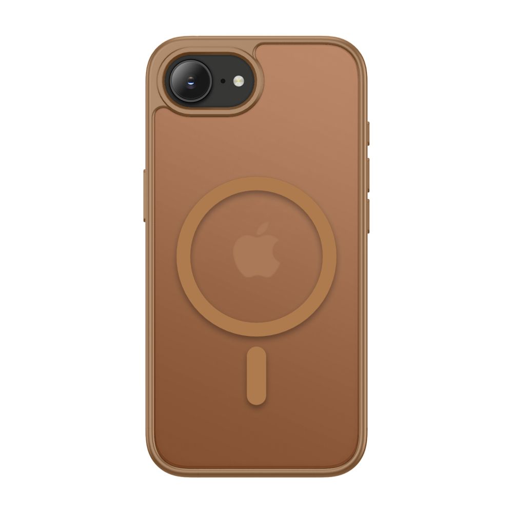 Tech-Protect Tech-Protect iPhone 17e / 16e Skal MagSafe BasicMag Matt Brun