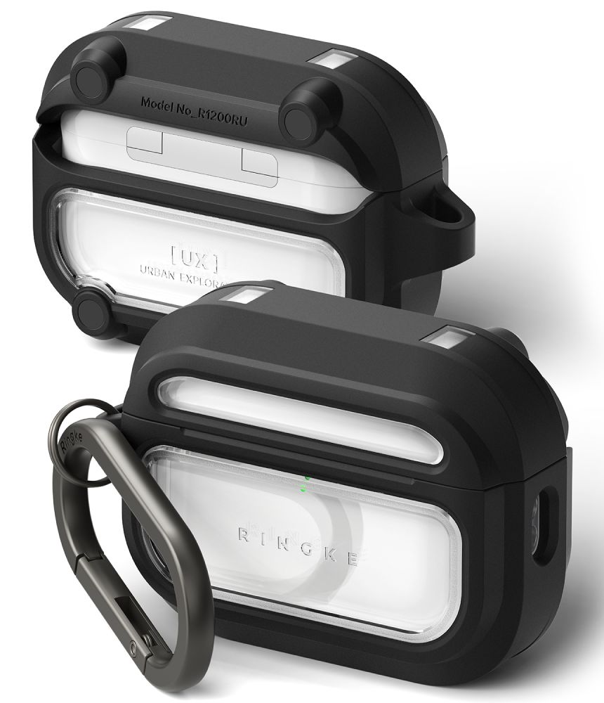 Ringke Ringke AirPods Pro 3 Skal MagSafe UX Svart / Transparent