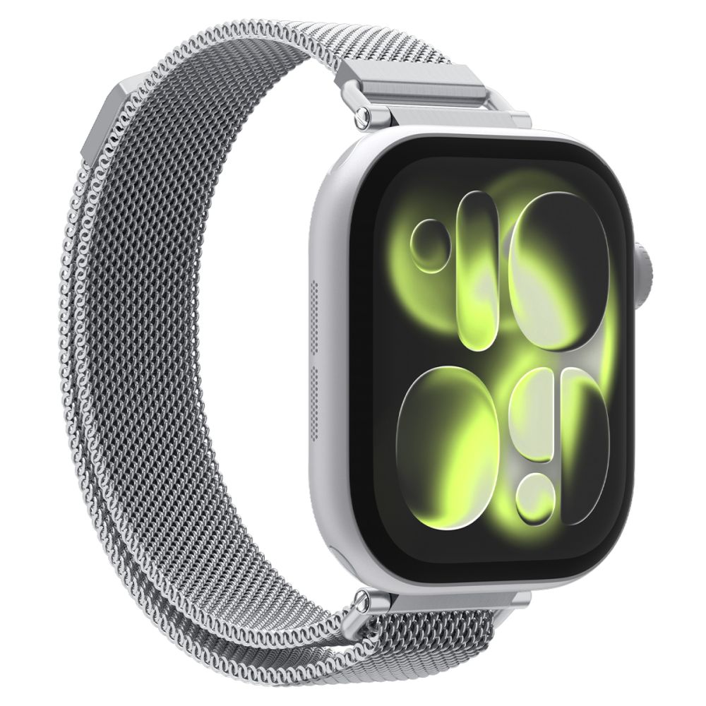 Spigen Spigen Apple Watch 38/40/41/42 mm Armband Milanese Silver