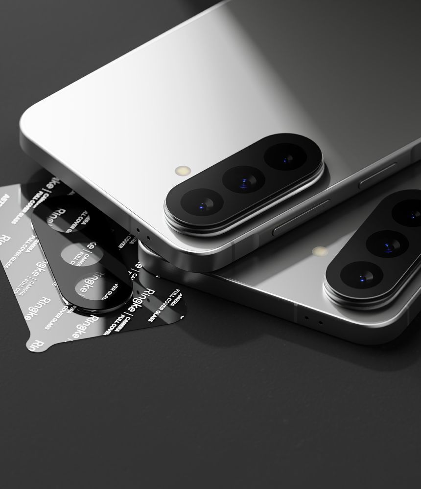Ringke Ringke Galaxy A57 / A37 2-PACK Linsskydd Härdat Glas Svart