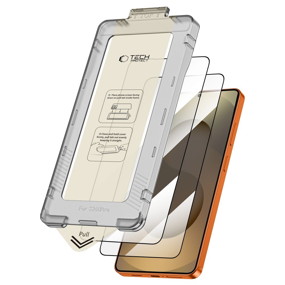Tech-Protect Tech-Protect Galaxy S26 Ultra 2-PACK Skärmskydd QuickSet+