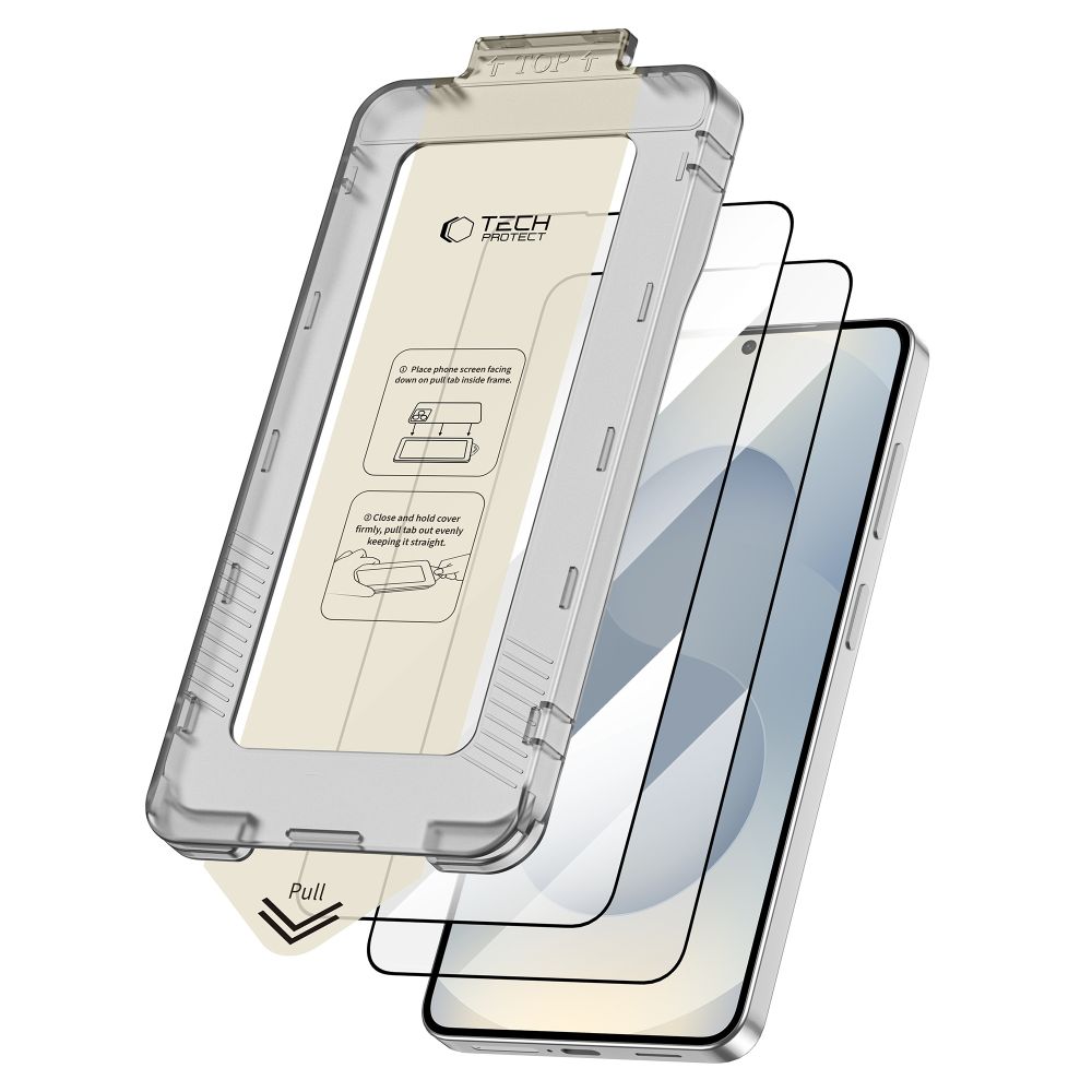 Tech-Protect Tech-Protect Galaxy S26 Plus 2-PACK Skärmskydd QuickSet+ Härdat Glas