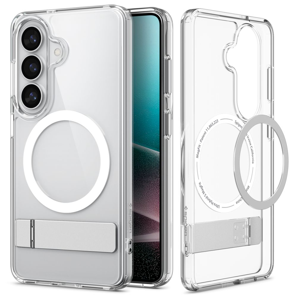 Spigen Spigen Galaxy S26 Skal MagSafe Ultra Hybrid 'S' Transparent/Vit