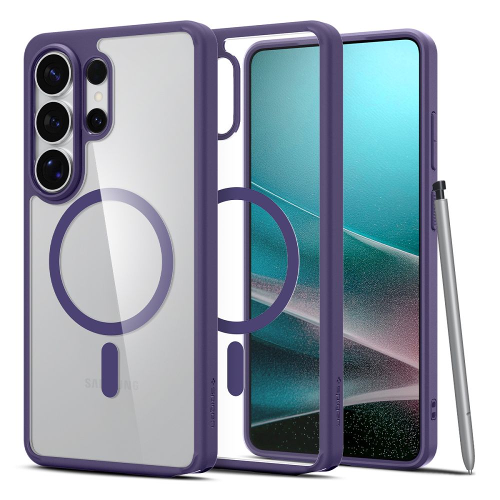 Spigen Spigen Galaxy S26 Ultra Skal MagSafe Ultra Hybrid Deep Purple